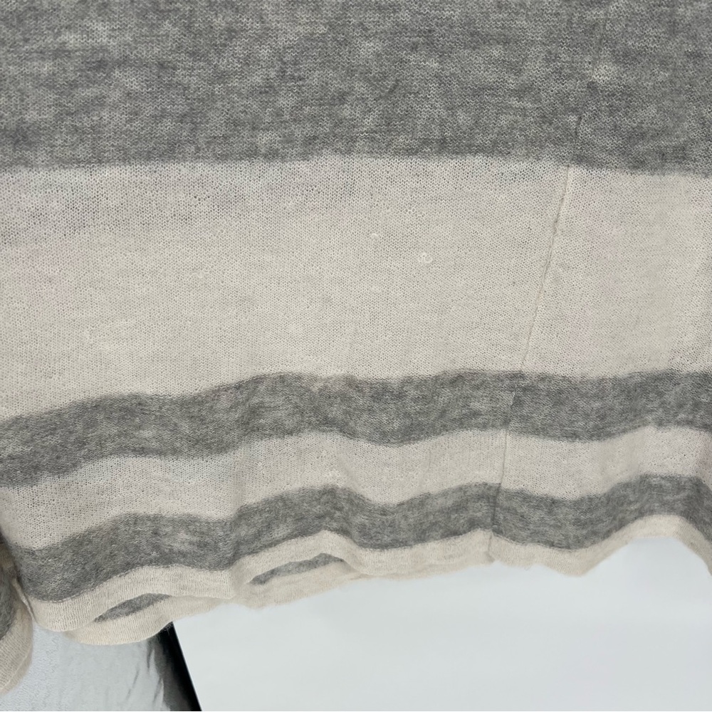 Free People Lafayette Alpaca Stripe Mock Tunic Poncho /Dress size XS/S Oversized - Picture 11 of 11